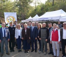 MARMARİS “BİR FİDAN BİR UMUT” DEDİ 3000 FİDAN DİKTİ