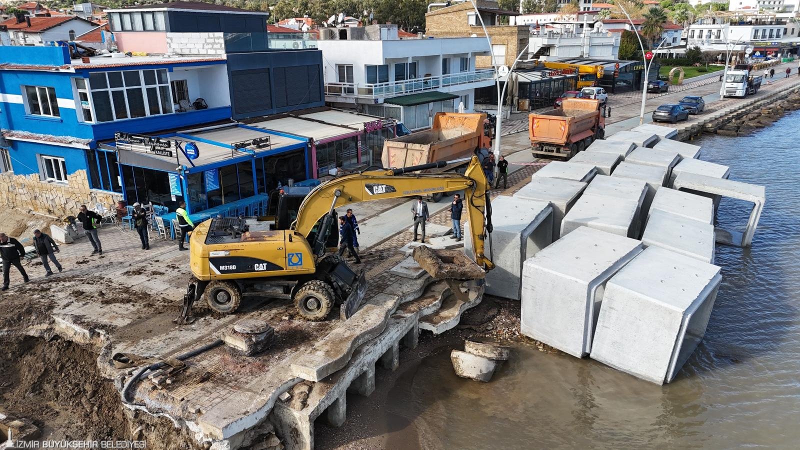 ​Yeni Foça’da taşkın kabusu bitti