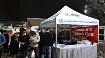 Manisa Büyükşehir’den Regaip Kandili İkramı