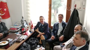 ATA PARTİ’DEN TEMAD GAZİEMİR ŞUBESİNE ANLAMLI ZİYARET… 