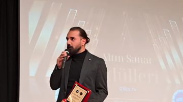 Görüntü Yönetmeni Batuhan Vuruşkanlar’a Altın Sanat Ödülü