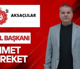 AKSAÇLILAR Genel Başkanı Ahmet BEREKET: “İsrail–Yunanistan–GKRY Hattı, Türkiye İçin Ciddi Bir Sorun Teşkil Etmektedir”