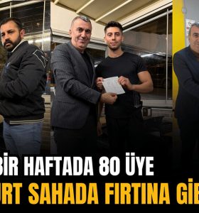 Harbi Kurt Sahada Fırtına Gibi Esiyor; 1 Haftada 80 Üye