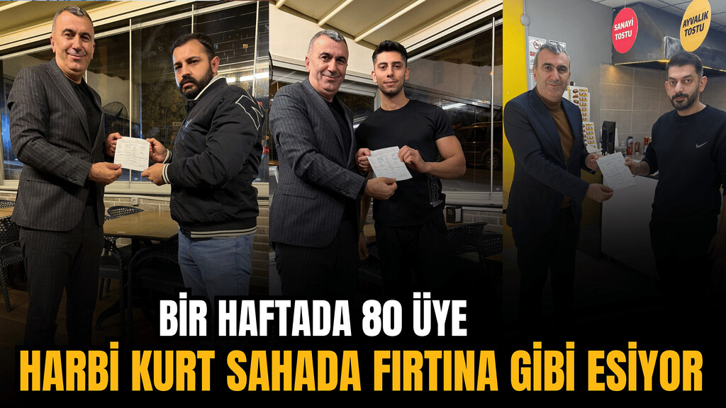 Harbi Kurt Sahada Fırtına Gibi Esiyor; 1 Haftada 80 Üye