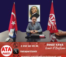 ATA Parti İzmir İl Başkanı Resül Kara’dan Milli Eğitim Bakanlığı’na Sert Tepki