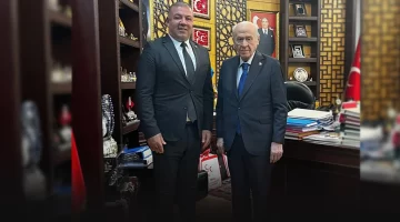 Aydemir Bahçeli’yi ziyaret etti… Terörsüz Türkiye’ye desteğimiz devam edecek