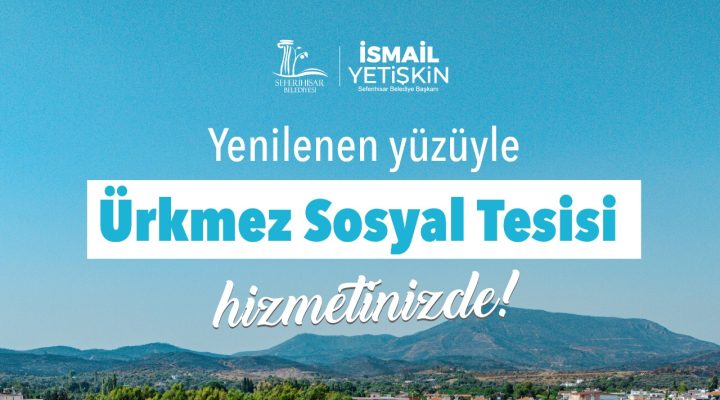 Ürkmez Sosyal Tesisi “Dört Mevsim” Hizmet Vermeye Devam Ediyor