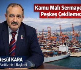 ATA Parti’den Alsancak Limanı Tepkisi “Kamu Malı Sermayeye Devredilemez”