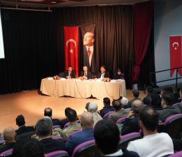 Afet Müdahale Planları Koordinasyon Toplantısı Seferihisar’da gerçekleştirildi