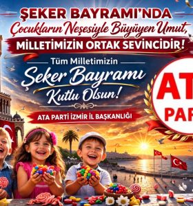 ŞEKER BAYRAMI’NDA ÇOCUKLARIN GÜLÜŞÜYLE BÜYÜYEN UMUT, MİLLETİMİZİN ORTAK SEVİNCİDİR