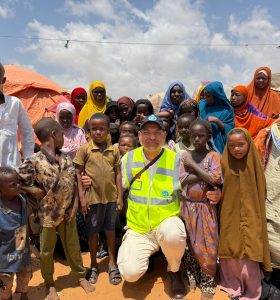 Kanatsız Melekler Somali’de: Dr. Davut Dinçel Yardım Seferberliğine Katıldı