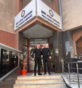 İZMİRTUMED’DEN EMNİYET AMİRİ SEFER GÜNGÖR’E ZİYARET