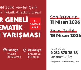 KOSBİ ZÜLFÜ MEVLÜT ÇELİK MTAL’DE MATEMATİK HEYECANI