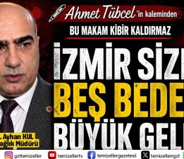 TEMİZELLER’DEN AYHAN KUL’A “BU GÖMLEK SİZE BÜYÜK GELDİ!”