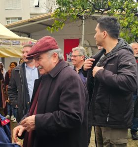 Namık Kemal Zeybek’ten sokak açılışı