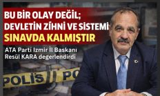 BU BİR OLAY DEĞİL; DEVLETİN ZİHNİ VE SİSTEMİ SINAVDA KALMIŞTIR