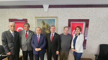 Özdağ’dan Zeybek’e nezaket ziyareti