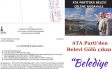ATA PARTİ’DEN BELEVİ GÖLÜ ÇIKIŞI