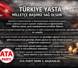 TÜRKİYE YASTA MİLLETÇE BAŞIMIZ SAĞ OLSUN