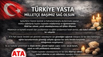 TÜRKİYE YASTA MİLLETÇE BAŞIMIZ SAĞ OLSUN