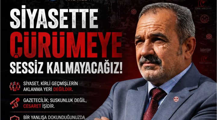 SİYASETTE ÇÜRÜMEYE SESSİZ KALMAYACAĞIZ