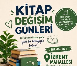 BUCA’DA KİTAP DEĞİŞİM GÜNLERİ BAŞLIYOR