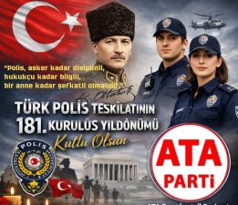 Türk Polis Teşkilatımızın 181. kuruluş yılı