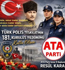 Türk Polis Teşkilatımızın 181. kuruluş yılı