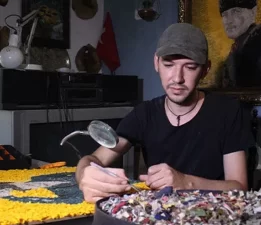 Kumaşlardan Sanata: Semih Beceren’in Eserleri Hayran Bırakıyor