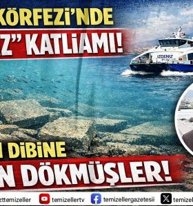 İZMİR KÖRFEZİ’NDE “İZDENİZ” KATLİAMI!