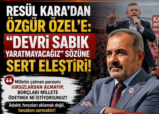 ATA Parti İzmir İl Başkanı Resül Kara’dan CHP’ye “Adalet” Eleştirisi